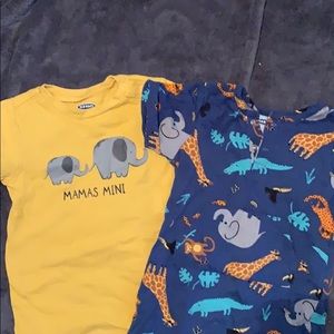 Baby boy romper bundle